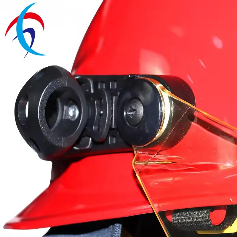 OEM Fireman Safety Firefighting Reflective Helmets Red Yellow Hard Hat for Fire Fighting