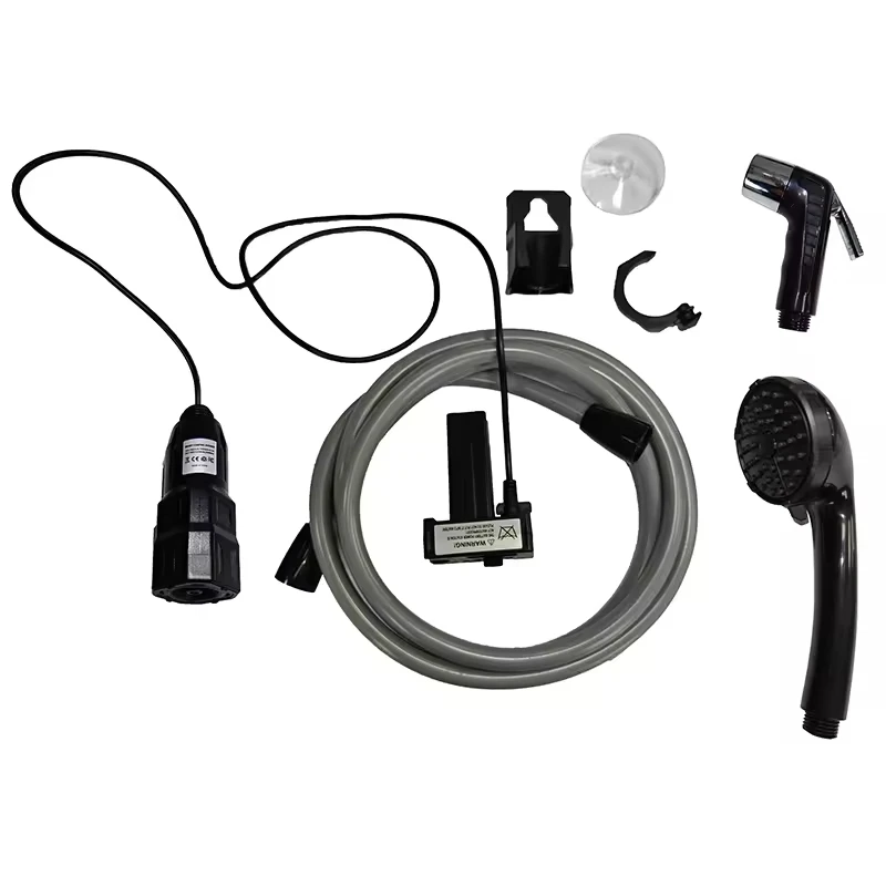 Popular Products Shower Pump Usb Charging Mini Smart Hygiene Portable Camping Shower Set