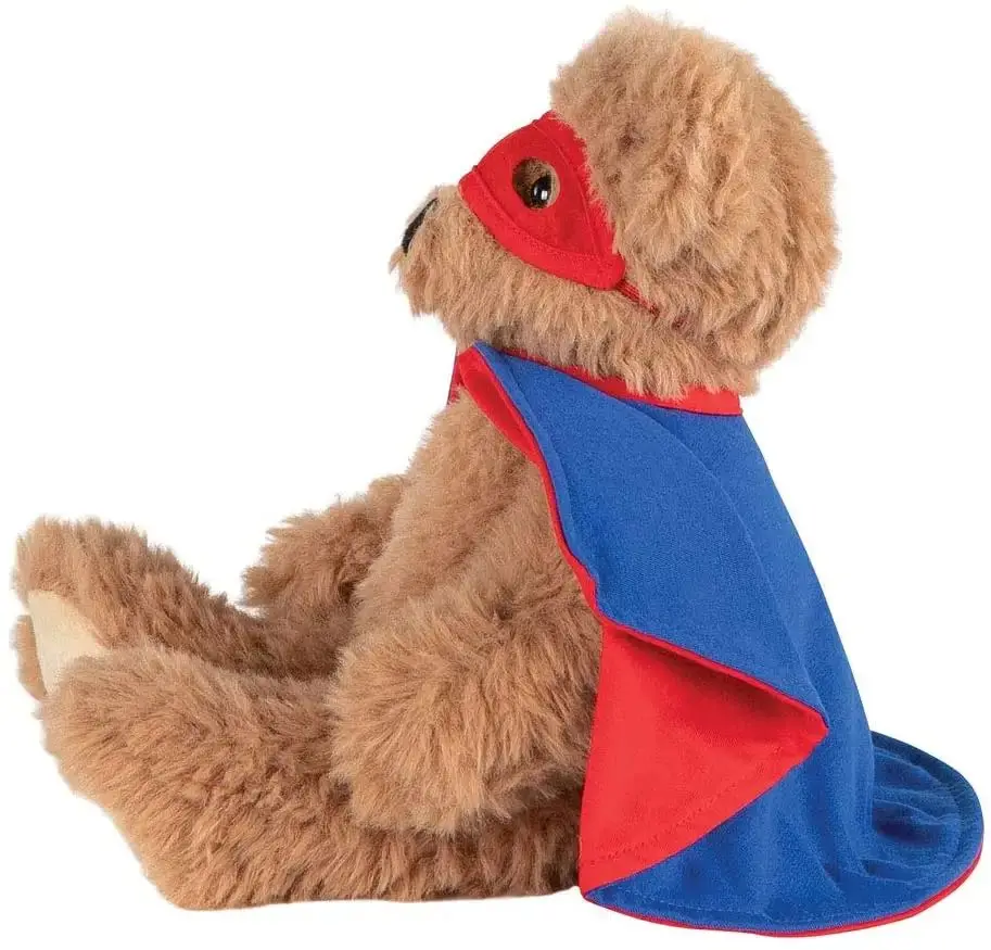 Custom Teddy Bear Hero Bear Stuffed Animals for Boys and Girls Super Men Soft Hero plush bear