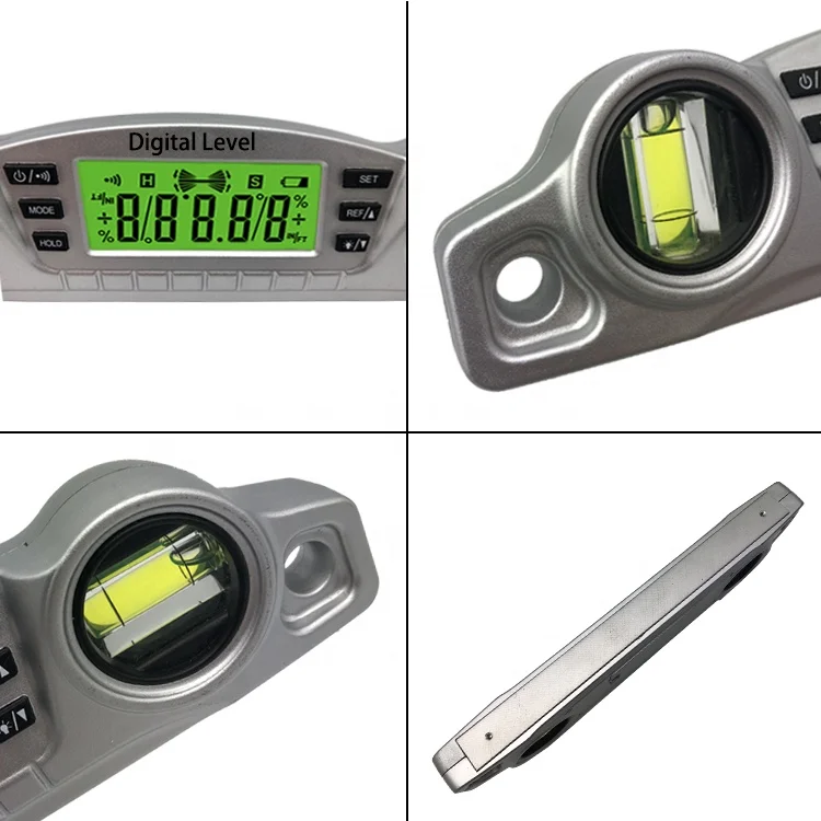 LCD Display Smart Electronic Digital Inclinometer Level with Strong Magnet force