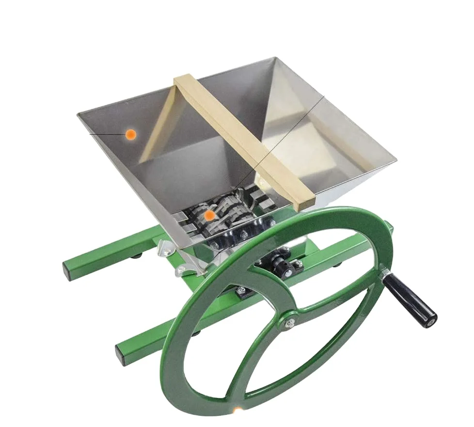 Fruit and Apple Crusher 7L(1.8 Gal) for Wine and Cider Manual Pressing
