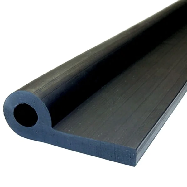 P  type EPDM rubber seal strip sluice gate dam rubber sealing strip with adhesive