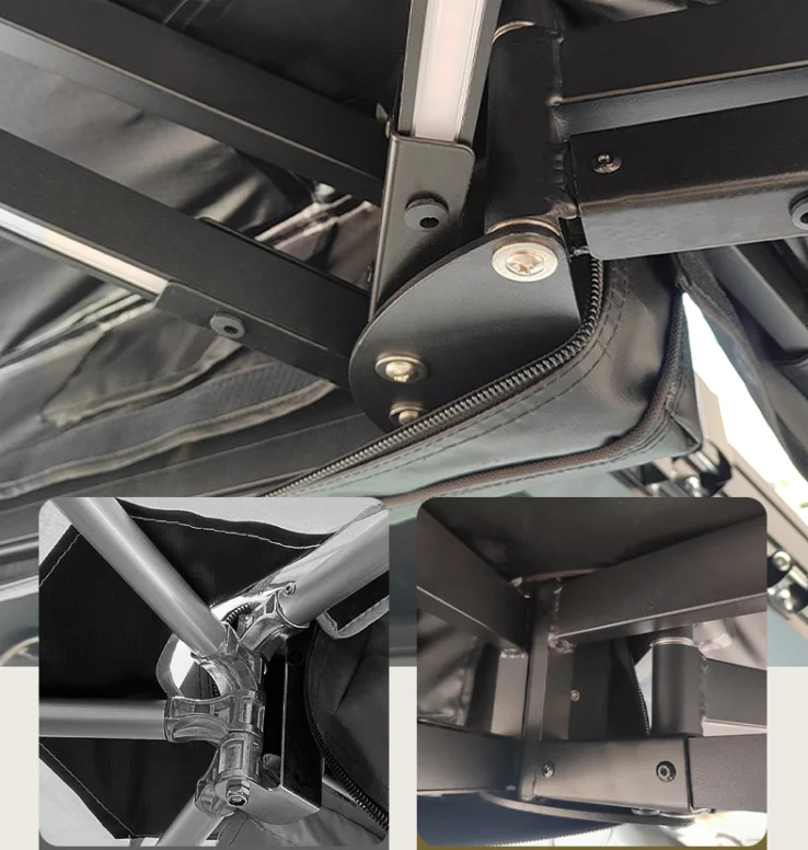 Glamping Outdoor Camping Roof Rack Awning Lightest Freestanding 270 Degree Awning Litewing Awning