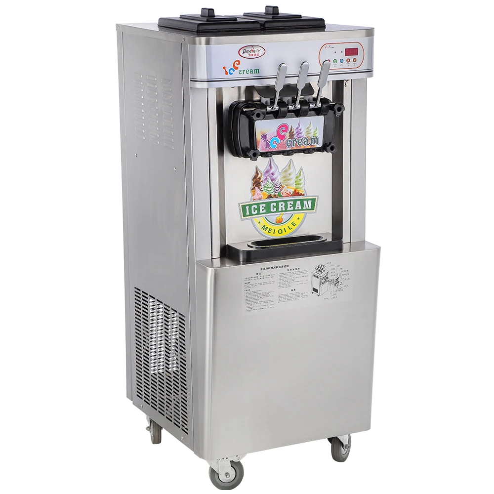 22-25L/H Manufacturer selling stainless steel soft ice cream maker