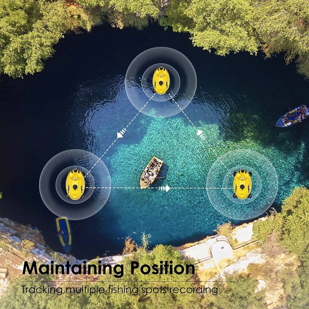 Chasing F1 Pro Underwater ROV Drone with 4K Camera 256G GPS Fish Finder 4 Axis Propeller Removable Battery Diving Equipment