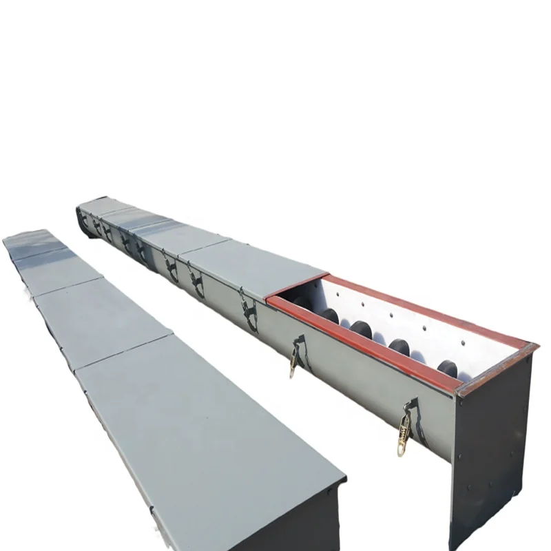 The blades of screw conveyor sand cement coal powder concrete aggregate