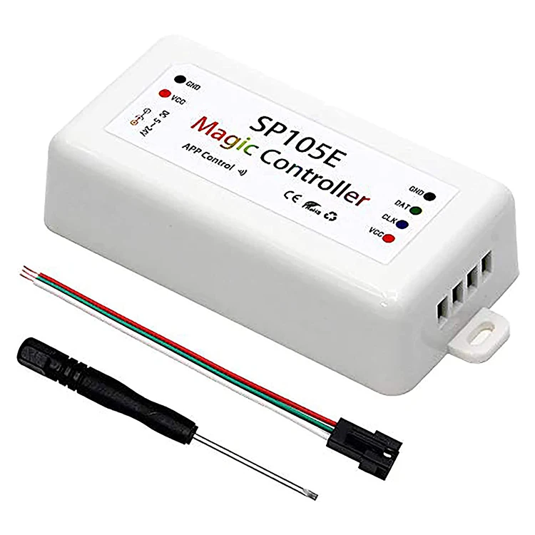 Беспроводной контроллер освещения BT Magic Dream Color SP105E для WS2811 WS2812B WS2801 SK6812 программируемая Светодиодная