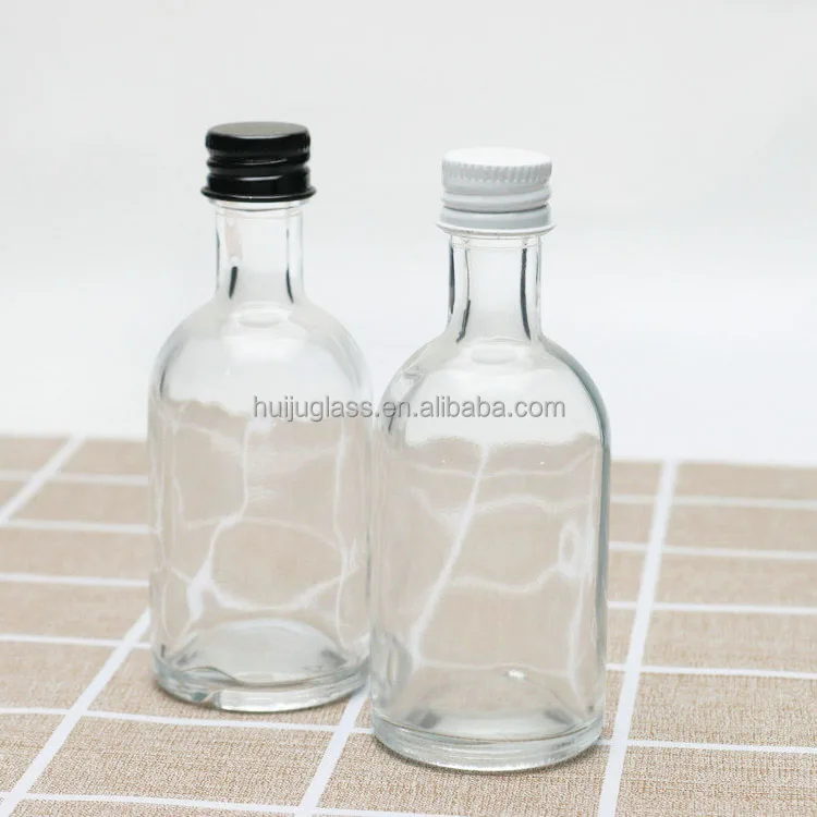 Glass Bottle Manufacturer 50ml 100ml 200ml 375ml 500ml 750ml 1000ml Customized Glass Bottle for Whiskey Gin Vodka Rum