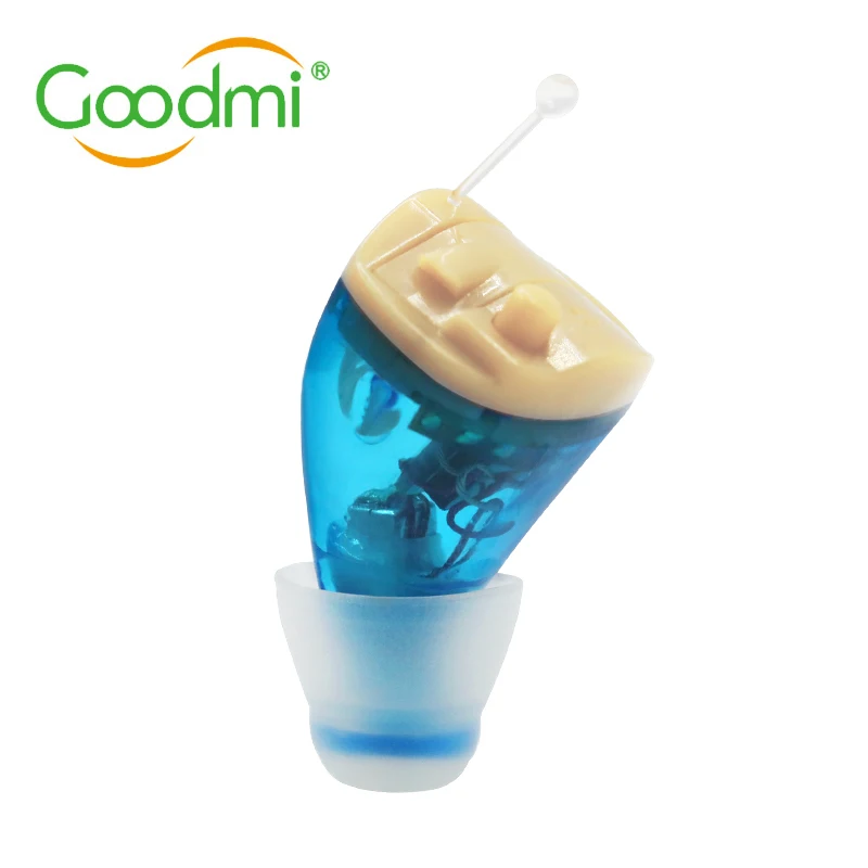 2020 New programmable ear sound amplifier smart noise cancelling cic digital invisible mini hearing aid for aparato auditivo