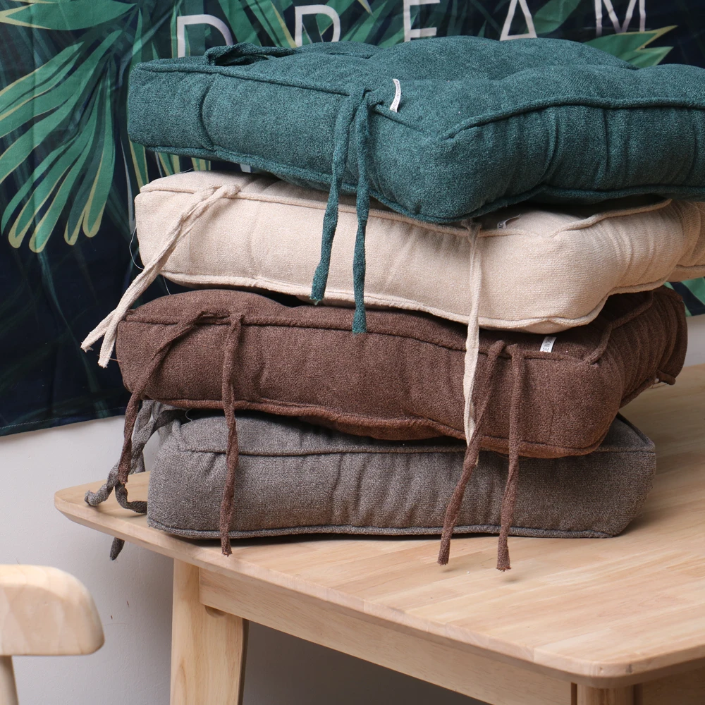 Лидер продаж высокое качество наполненный хлопком стул подушки на сиденья