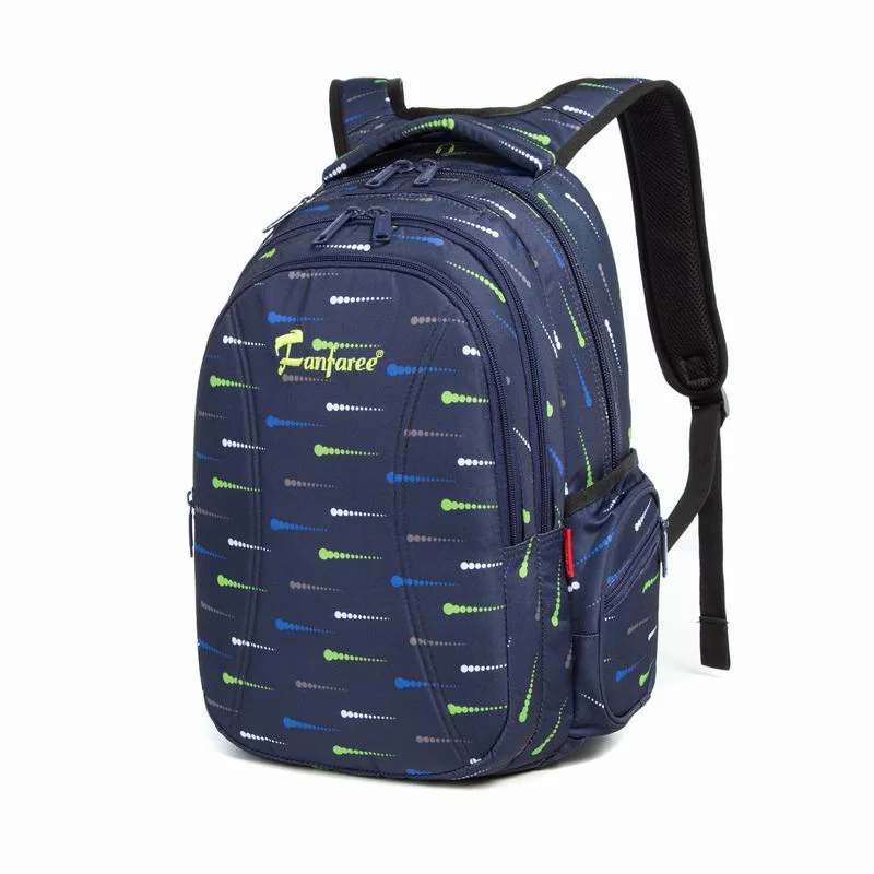 Outdoor New Business Laptop Backpack Travel Bag With USB Charging Port