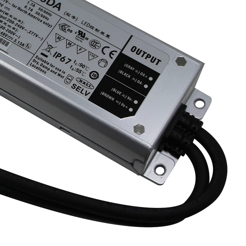 Mean well ELG-150-48DA 48V Dimmable LED Driver Dali LED Driver 150W Push Dimming LED Driver