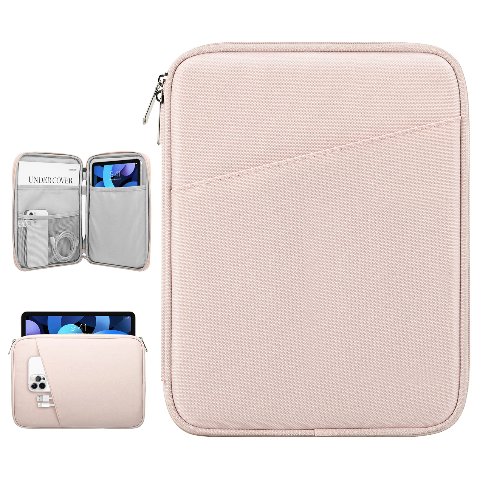9-11 Inch Laptop Bag Tablet Shoulder Case For iPad Pro 11 2021 iPad Air 5 4 Mini 6 tablet Samsung Handbag Briefcase