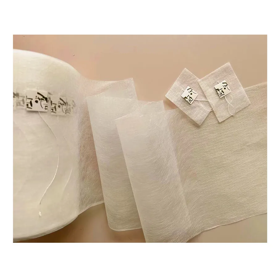 PLA Biodegradable Corn Fiber tea bag Roll Nonwovens Bagged Filter for Tea packaging