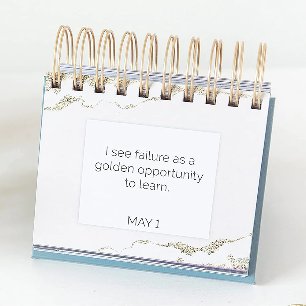 Custom agenda A6 Hardcover Promotional notebook School Supplies Office Supplies wall desk calendar