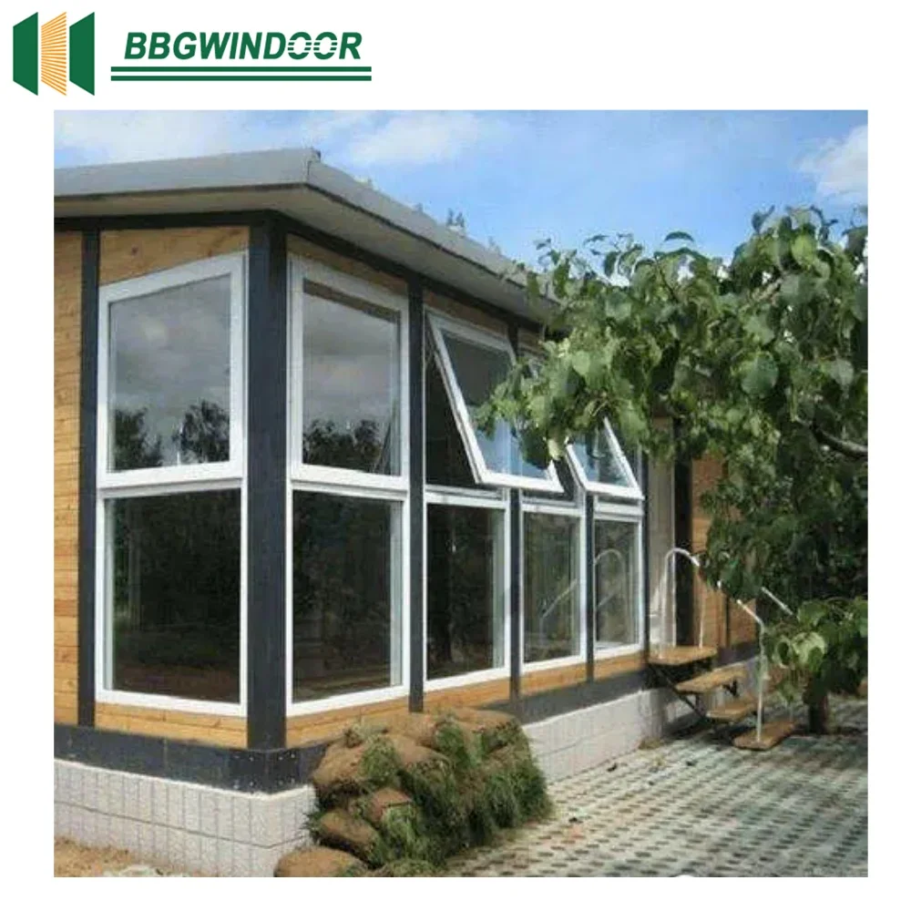 Lukliving тентовые окна новейшего дизайна теплоизоляционные алюминиевые рамы с двойным остеклением ручное управление тент