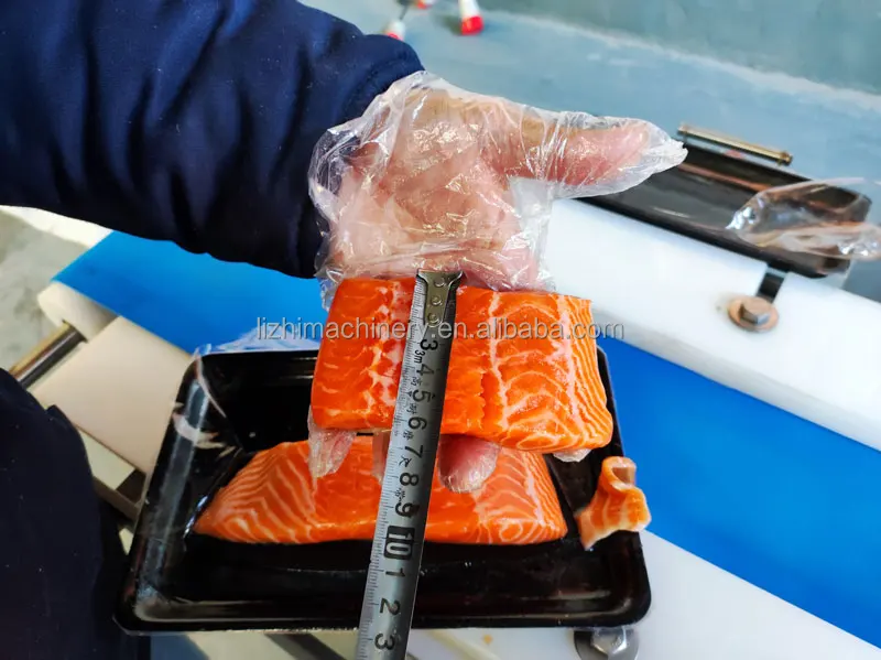 Промышленная Автоматическая куриная грудка говядина утка рыба мясо лосося слайсер