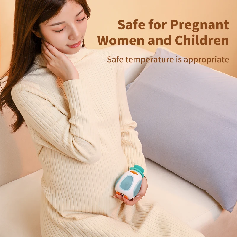 New Gift Hand Warmer penguin Night Light Hand Warmer Portable Heating Pad Charging Customization Hand Warmer