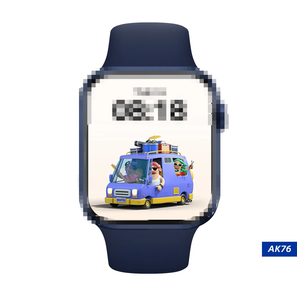 new model Ak76 smart watch Game Smartwatch High Quality Waterproof bt call pk hw12 hw22 fk78 fk88 w26 w26+ w26pro sport wacth