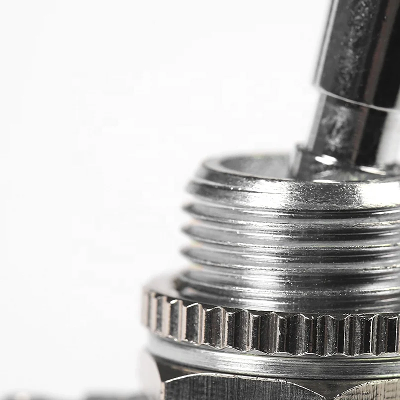 TOOWEI Self-locking Type Double Pole Single Throw Toggle Switch T502AT 15A 250V ON-OFF Tab Terminal