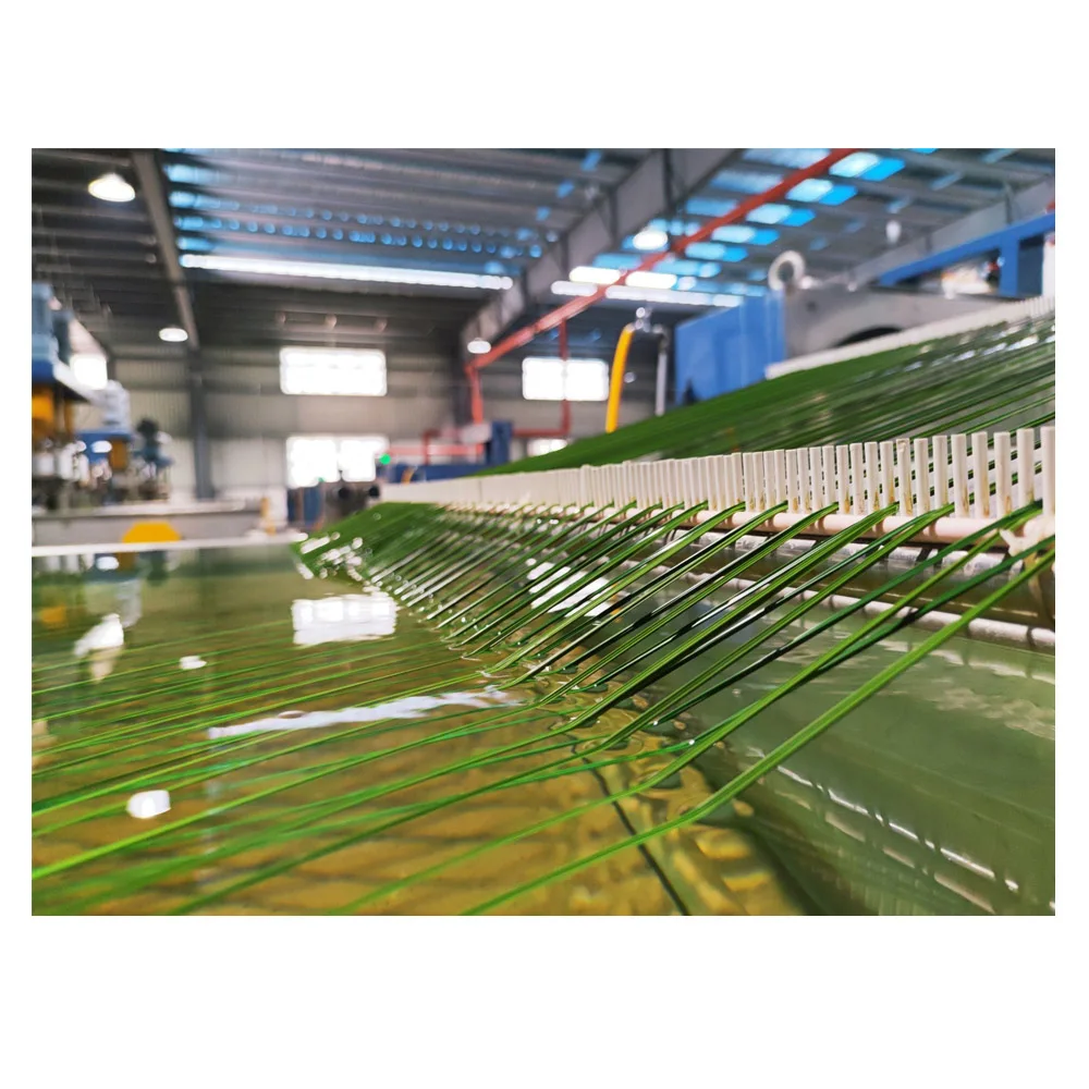 SHANZHONG Artifical turf grass PE and PP plastic filament yarn making machine