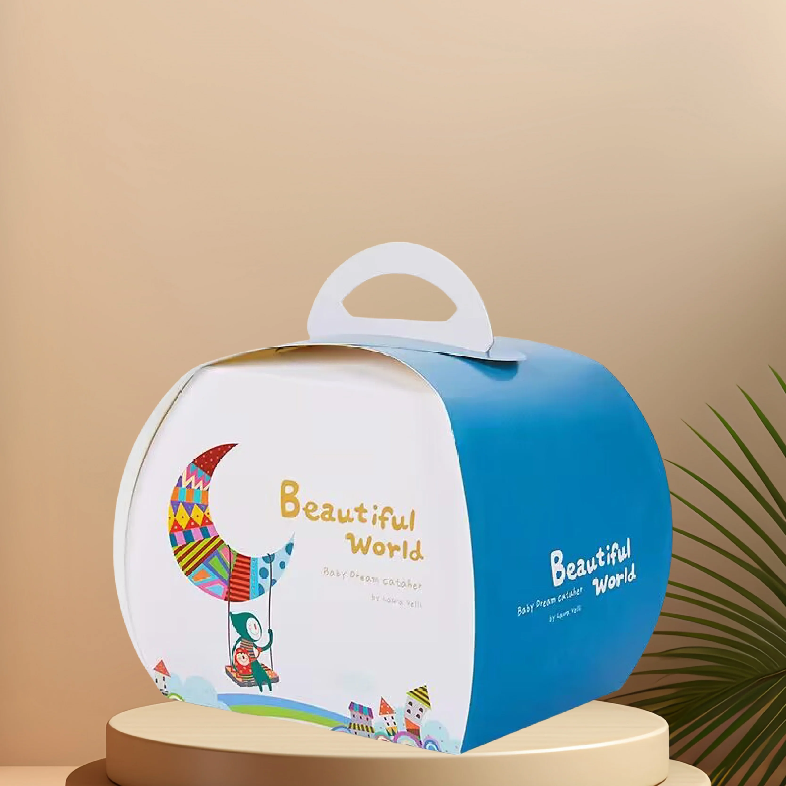 custom design burger and fries box chicken wing packaging box take out the korean fried chicken boxes