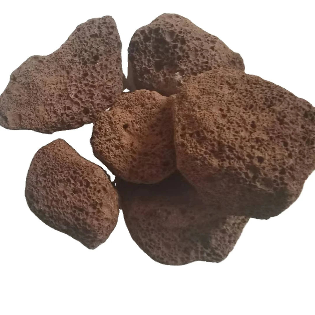 Best High Heat Insulation and Volcanic Stones Lava Rock  White Volcanic Pumice Stones Chips Piedra Tas Burning Barbecue
