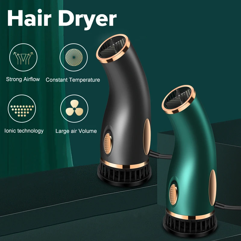 New Style Professional Blow Dryer Stand Portable Mini Rechargeable Travel Home Private Label One Step Negative Ion Hair Dryer