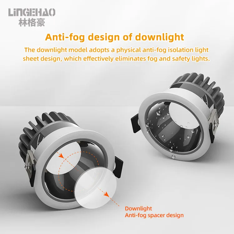 Fashion Energy Saving Lamp Dimmable Recessed Adjustable Stage Home Hotel Spotlight 12W Led Spot Light