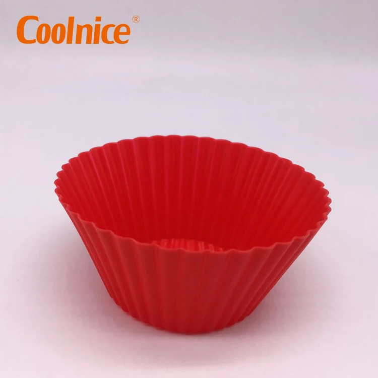 Food Grade Silicone Cup Cake chocolate mold silicone plastic egg tart  tray mold