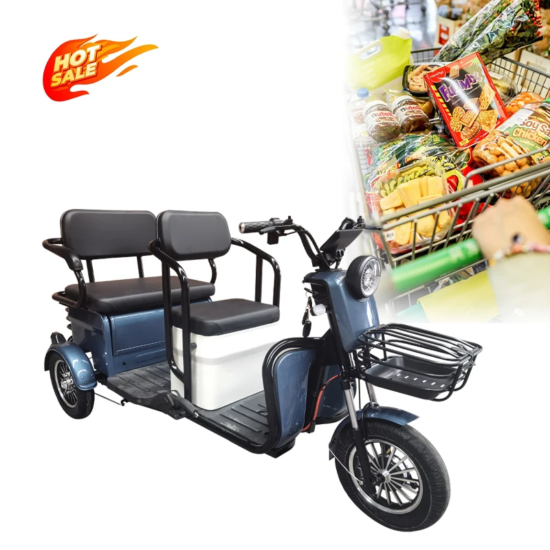 Superior Comfort Adult tricycle 3 Wheel Electric Tricycle for Adults Daily Travel Electric Tricycles Transportation