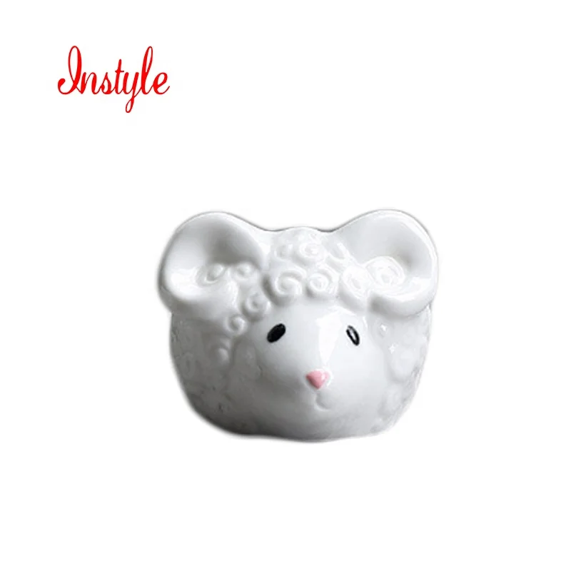 
Cute Ceramic Sheep Shape Succulent Pot Flower pots Artificial Planter Pot 