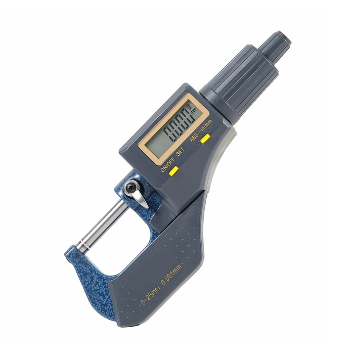 0-25mm 0.001mm high quality electronic outside micrometer digital micrometer with big screen