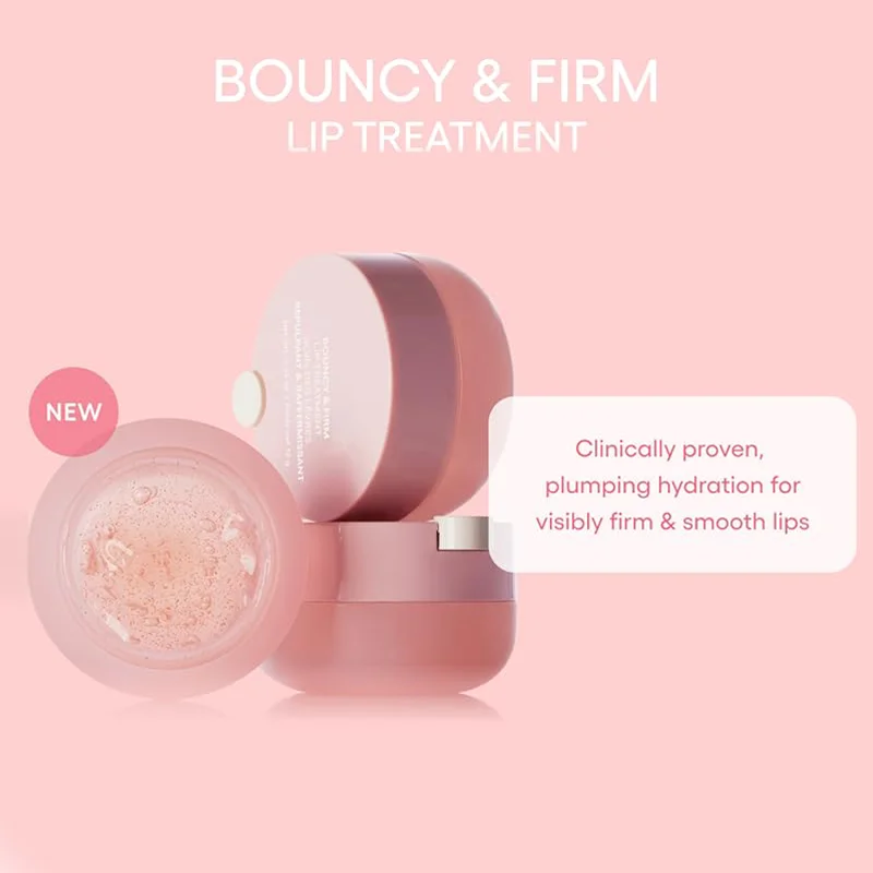 Private Label Bouncy Firm Lip Treatment 4G Cream Waterproof Peony Collagen Complex 5D Hyaluronic Acid Ceramide Capsules Hydrated