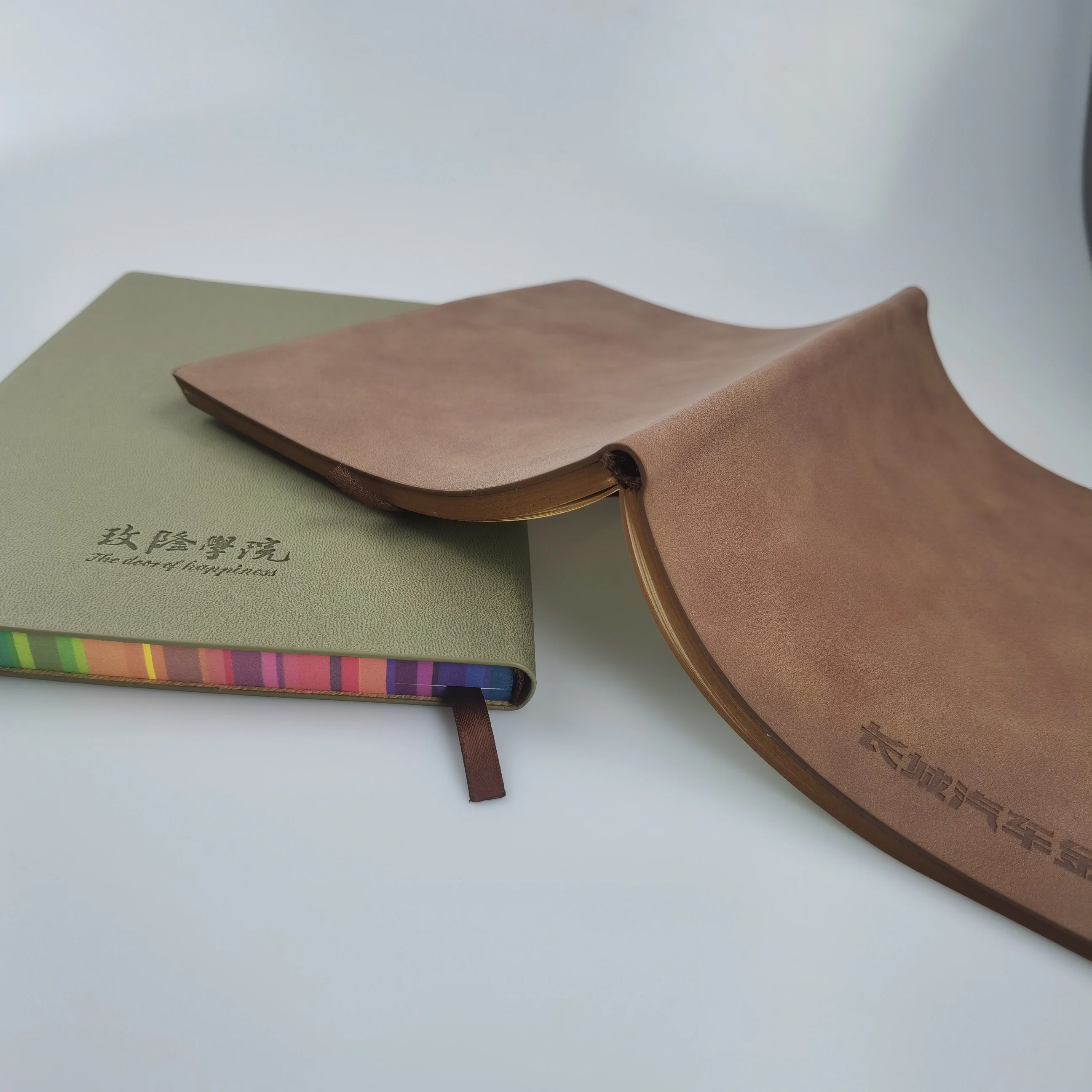 New Type Top Sale Office Literature Supplies Student Leather Case Notebook