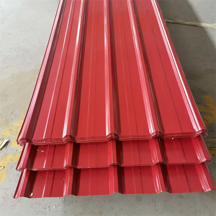 Thick Roofing Sheet PPGI Galvanized Roof Tiles Corrugated Steel 840 Type 0.8mm Coated RAL Color Corrugated Sheet