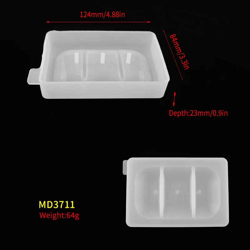 M3043 Perfume Bottle Silicone Mold Pump Bottles Mold for Hand Sanitizer Making Mold Epoxy Resin Tray