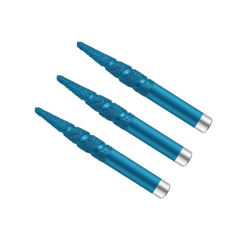 Wholesales Vacuum Brazed Diamond Cnc Engraving Bits stone bit cnc router For marble Granite relief