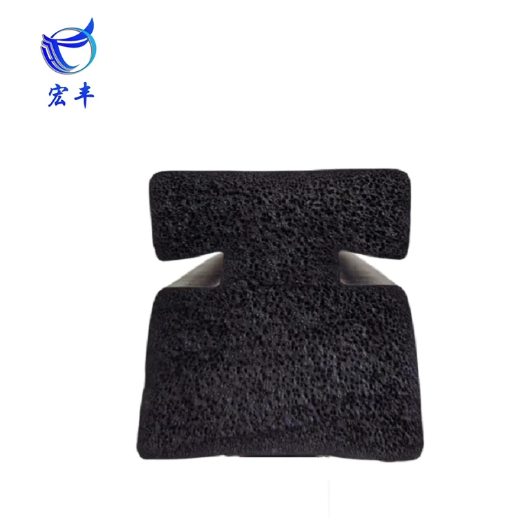Customized epdm foam I-shaped rubber strips for various models