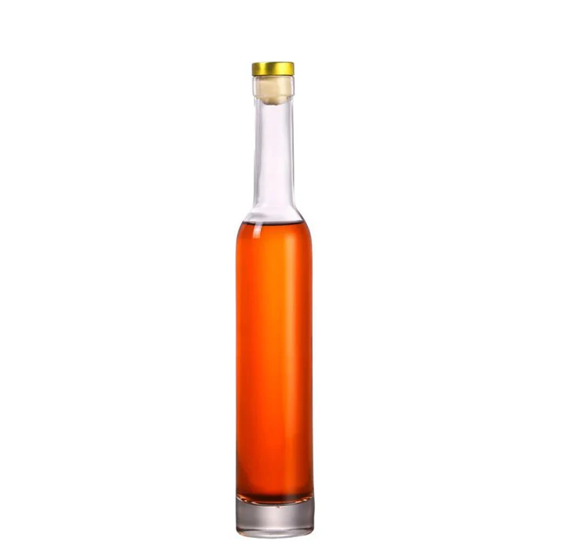 Manufacturer Luxury  Partabl Spirit Gin Tequilae Custom Shape Bottle Empty Glass Bottle For Rum Brandy
