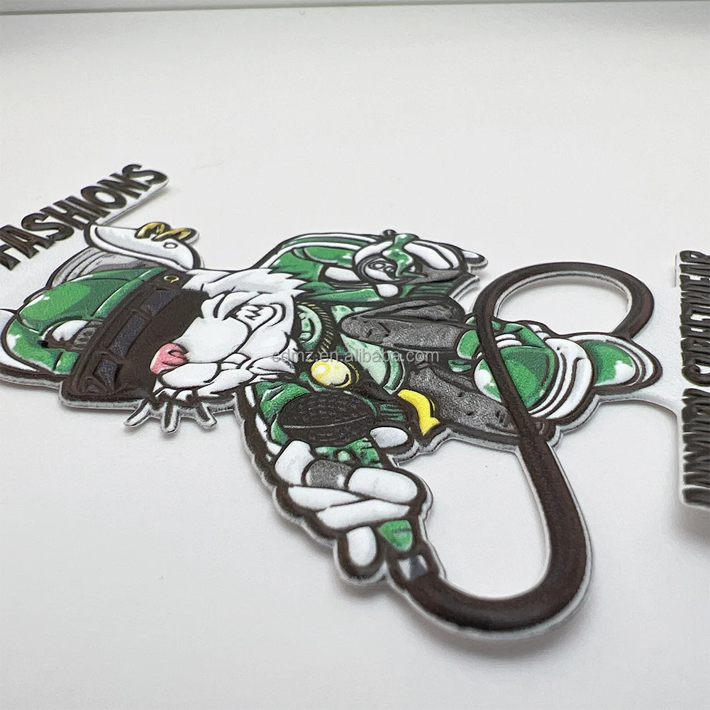 Kenteer Custom Screen Printing Washable Iron On T-shirt 3d Silicone Heat Transfer Sticker Press Logo Clothing Garment Label