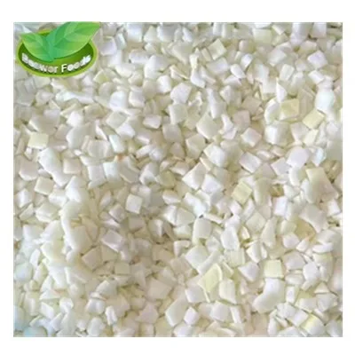 Горячая Распродажа IQF свежие замороженные кубики белого лука кубики колец Замороженные травы лук кубики лука очищенные без кожуры