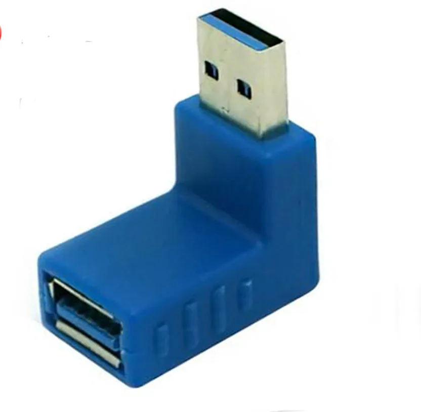 High Quality 90 Degree Right Angle AM to AF Extension pcmcia to usb3.0 adapter 3.0 usb adapter