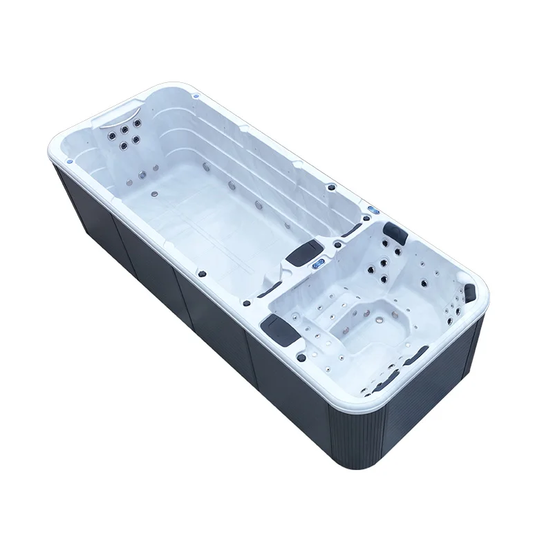 2023 The Outdoor Swimming Pool BG-6609 Hydraulic Acrylic Massage Spa For 8 Person