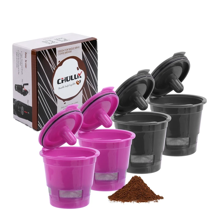 Многоразовые капсулы с фильтром для K-CUP кофемашина для таблетированного кофе фильтр многоразового использования