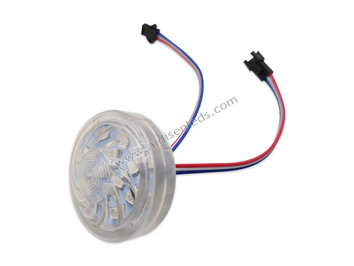 Светодиодный пиксель 45 мм 12 светодиодов UCS1903 RGB Funfair