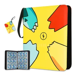 Trading Card Binder Pokemoon/MTG  9 Pocket Card Holder  Trading Card Album Binder with 50 Sleeve Portable Collector