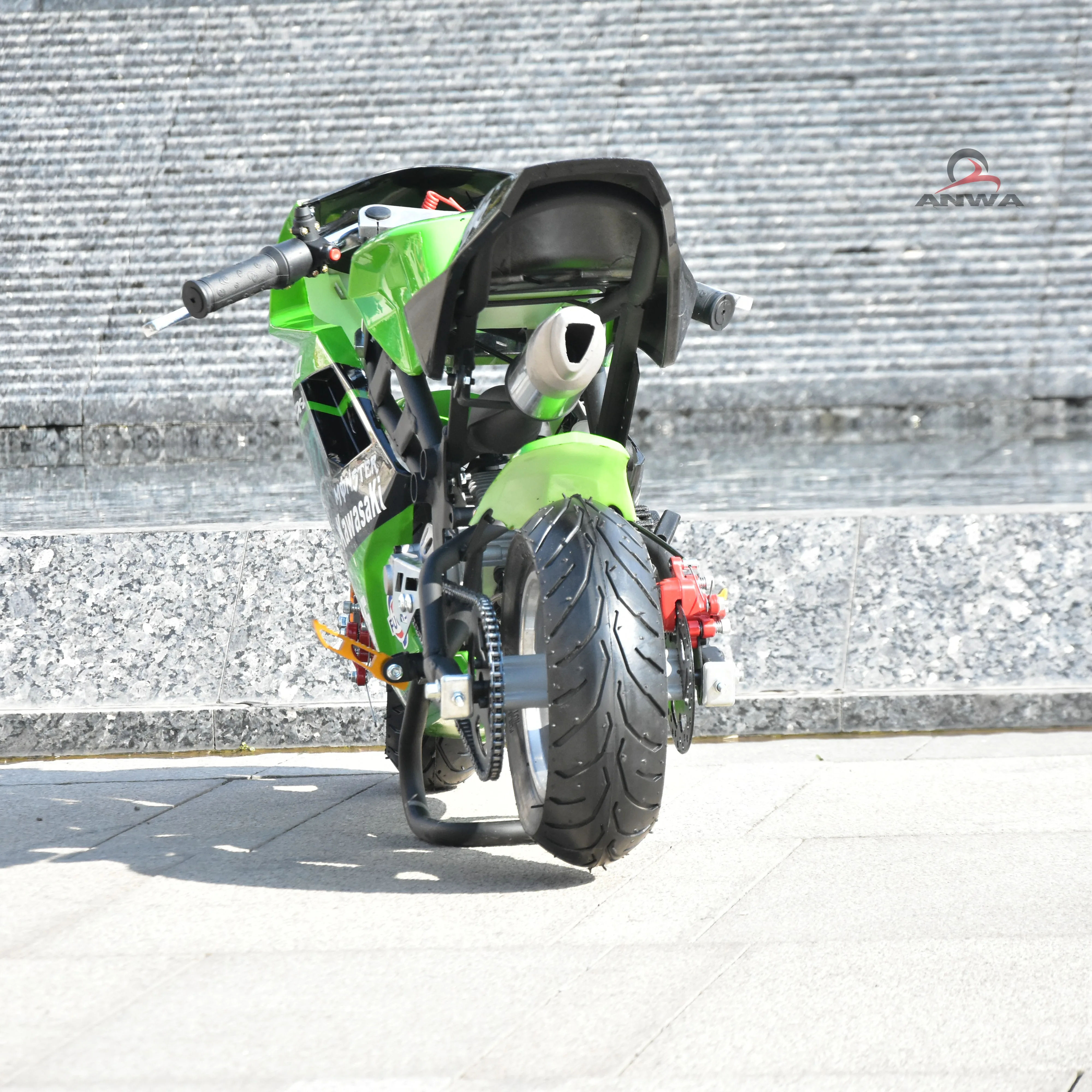 
Small 2-stroke 49cc Air cooled pocket bike 