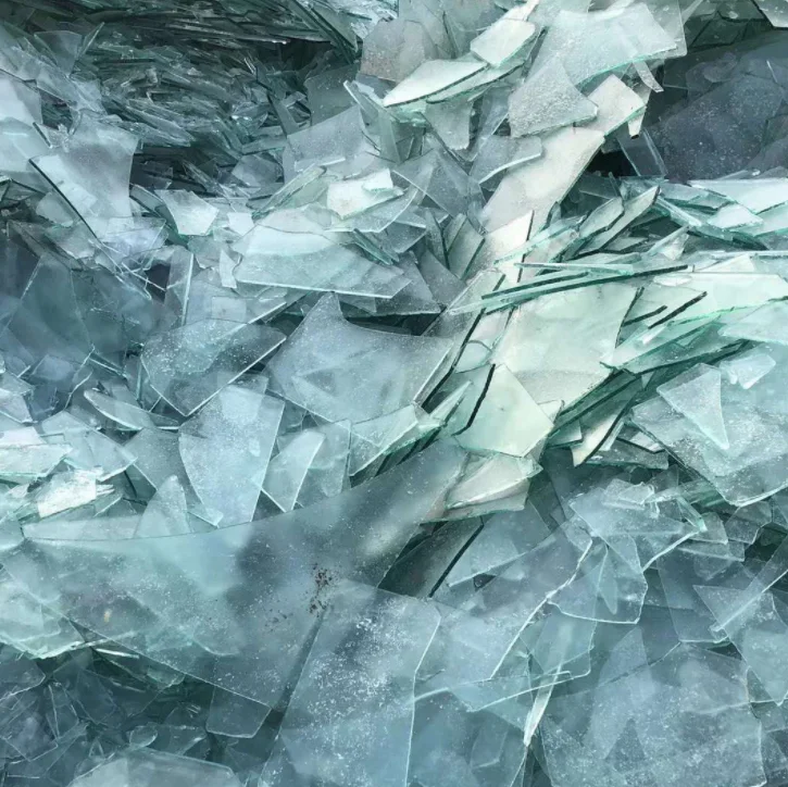 Factory Supply Broken Glass Stone for Building Material