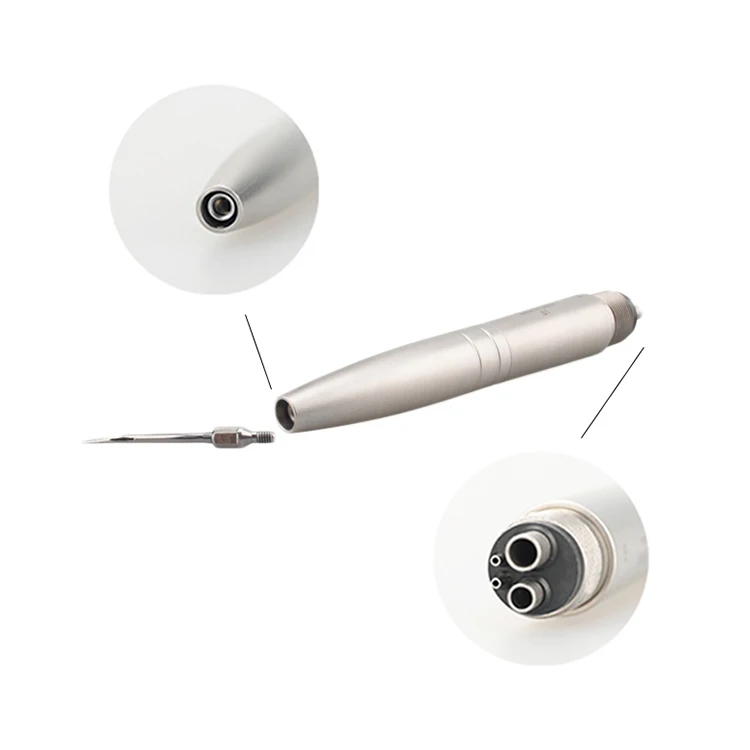 Low amplitude 4 holes air dental scaler compatible with scaler best type GK series tips